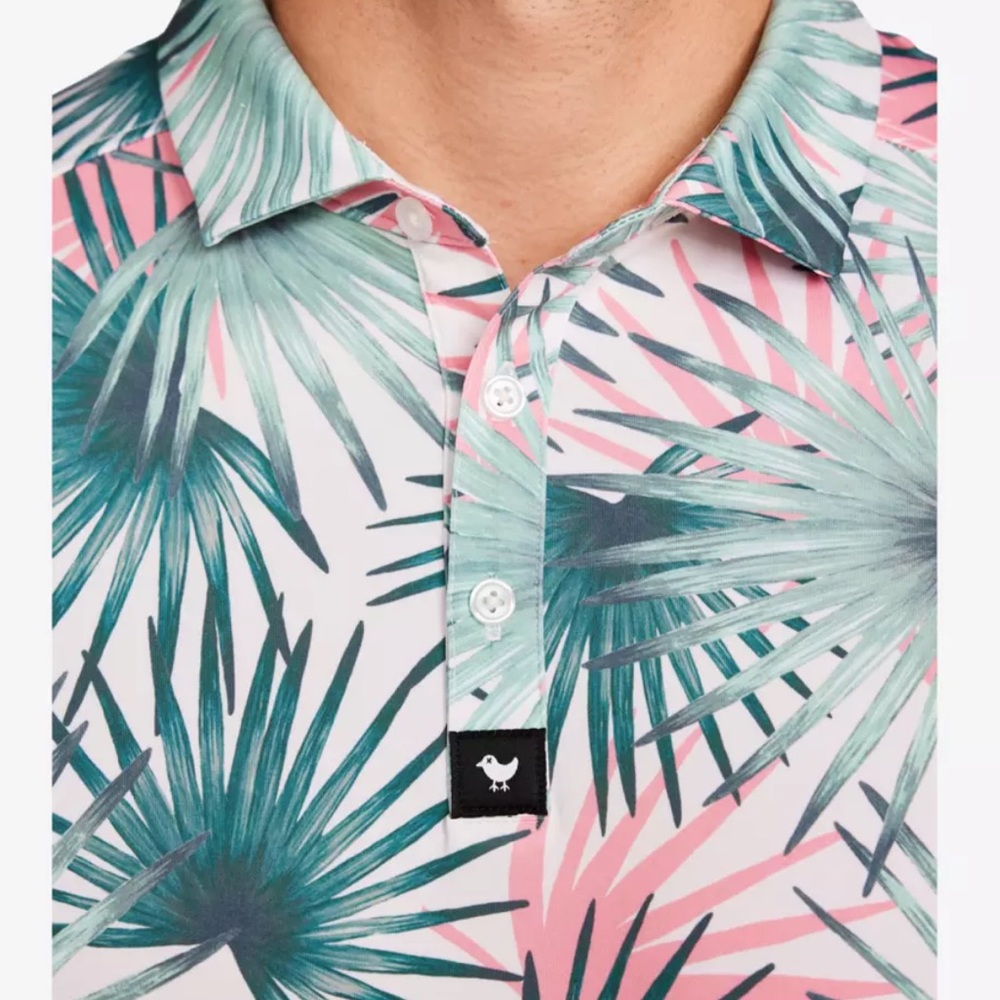 New BAD BIRDIE Hammock Hunter Short Sleeve Polo Shirt - Picture 6 of 10